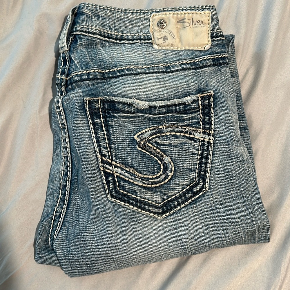 Silver suki jeans